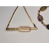 Image 2 : Vintage 12K 1/20 Gold Filled Forstner Tie-Bar/ Chain & Scarab 7" Bracelet With 12K Gold Fill - 18.3g