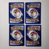 Image 2 : Four Assorted Vintage Pokemon Trading Cards Including Two Rares, Eevee & 1ST EDITION NOCTOWL