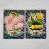 Image 1 : Two Vintage Topps Pokemon Trading Cards ~ Exeggcute #102 & Exeggutor #103