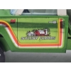 Image 2 : NYLINT Farms Green Metal Pick Up Truck & Trailer - 25" Long with Both Pieces