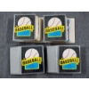 Image 1 : Four Mini Binders Loaded With Assorted Baseball Trading Cards 