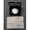 Image 1 : 1997-P US American 1 Oz Silver Eagle Proof in Original Box With Certificate