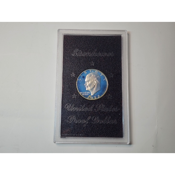 1972-S Eisenhower Silver Dollar - United States Proof Dollar