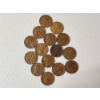 Image 2 : Lot of 15 Assorted Years Lincoln Wheat Pennies 