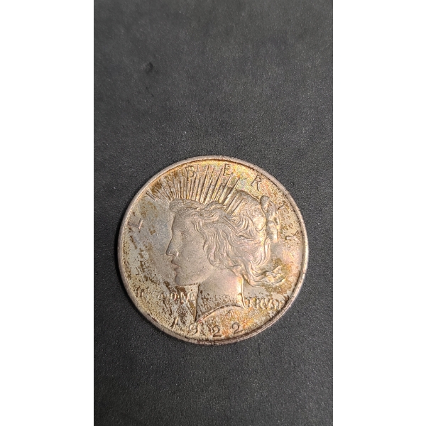 1922 90% Silver Peace Dollar