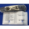 Image 2 : (2) Folding Stainless Steel Collectors' Knives: Moose Pocket Knife & Bald Eagle Pocket Knife 