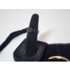 Image 5 : Gorgeous Set of 6 Gold-Tone Chain Costume Bracelets & Adjustable Ring in Felt Case
