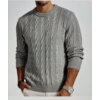 Image 2 : Two New Size Large Mens Jmierr Lightweight Sweaters In Gray & Apricot 
