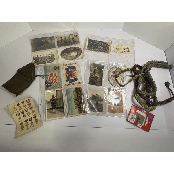 Military Equipment - Paper Photos & Postcards - Paracords - Patch - Small Bag - Brochure 