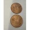 Image 2 : Walking Liberty .999 Fine Copper Troy Ounce Coins - Mint Condition - Exceptional Coins