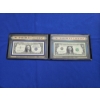 Image 1 : "Two Centuries of U.S. Currency" - 1957 $1 Silver Certificate & 2003 $1 Federal Reserve Note