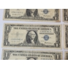 Image 5 : x6 Assorted Years United States $1 Silver Certificates FV: $6.00