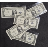 Image 1 : U.S. CURRENCY - RARE Tot 5 - 1935 G & H  One Dollar ($1) Blue Seal  HIGH GRADE  Silver Certificate's