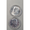 Image 1 : (2) 1964 90% Silver Kennedy Half Dollars - In BU Condition- Face Value: $1.00