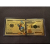 Rare Disney Donald Duck Gold Foil .999999 - 24K Gold Note In Protective Holder - Mint Condition