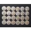 Image 1 : (24) Years 1968 & 1969 40% Kennedy Half Dollars - Face Value: $12