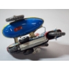 Image 4 : Vintage Tin Wind-Up Motorcycle and Sidecar Toy 