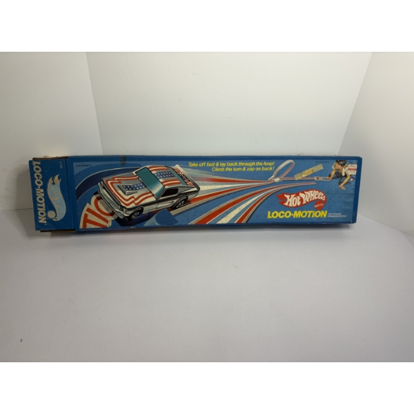 Hot Wheels Loco-Motion Track - with 4-Speed Power Booster! Excludes Car - Mattel