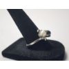 Image 3 : 10K White Gold Hematite & Pearl Cluster Ring - Size 8.5 - TW: 3.8g