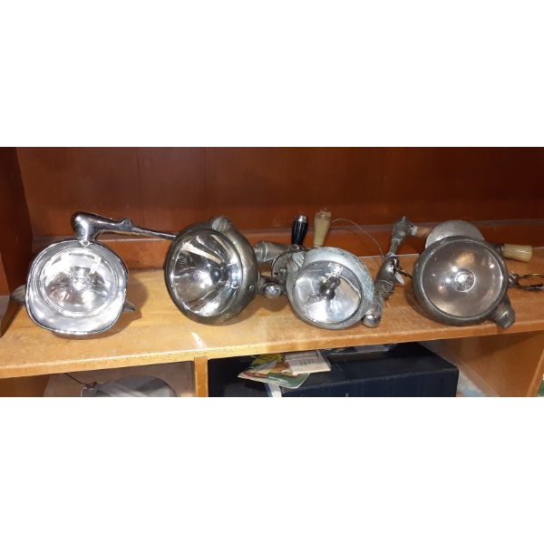 Automotive - Best Group Offered: Vintage Tear Drop Spotlights -  4 Pcs See Pics 