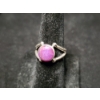 Image 14 : Gorgeous Sterling Silver Rings Ft. Purple Star Ruby & Other Purple Stones - Total Weight: 23 Grams