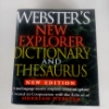 Image 1 : Websters New Dictionary & Thesaurus w Jacket