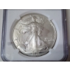 Image 2 : NGC MS70 2021 American Silver Eagle - Eagle Landing T-2 Early Releases - 1 oz .999 Fine Silver