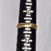 Image 5 : Vintage Solid 14-karat Yellow Gold Size-6 Wedding Band manufactured by Frederick Goldman, Inc. 2.3g