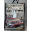 Image 1 : Metropolitan Bamboo 3 Piece King Quilt Set - Brand New In The Package