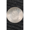 Image 2 : 1973 Netherlands Kingdom Queen Juliana Authentic Silver 10 Gulden Coin 