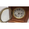Image 3 : 13.5 Inch Tall x 11.5 inch Mantle Clock For Project Restoration  As Is See Pics