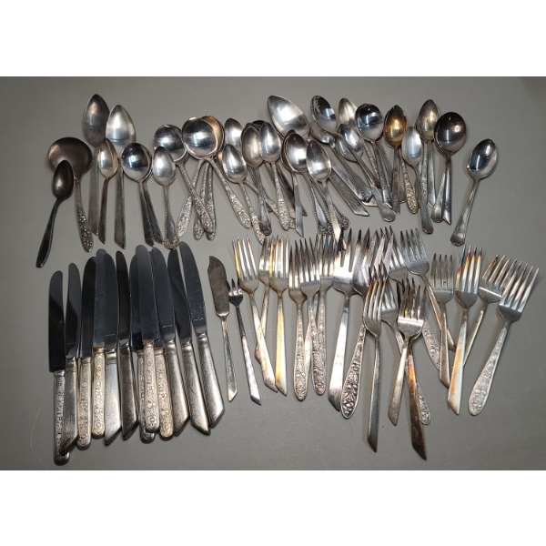Assorted Silverplated Flatware - Over 6 lbs