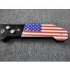 Image 4 : Quality American Flag Spring Assisted OTS Push Button Activated Knife With 3 Inch Blade 