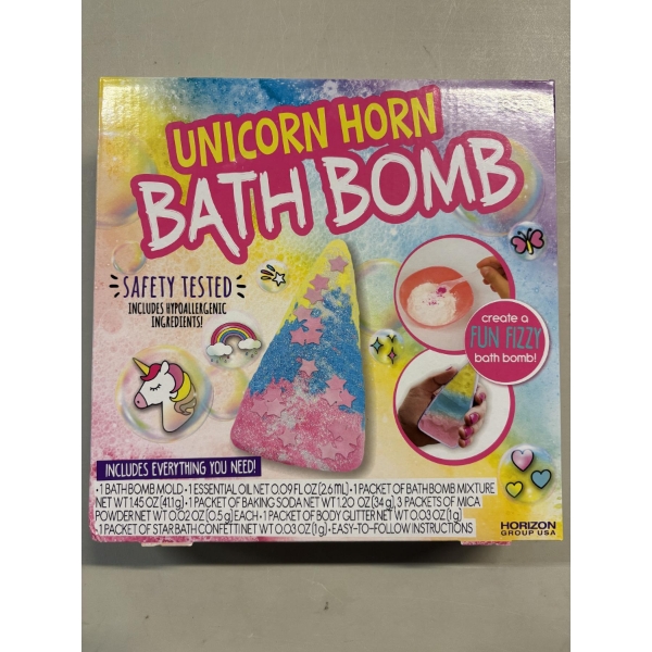 Brand New - Unicorn Bath Bomb Creation Kit