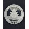 Image 2 : 2015 Chinese Panda .999 Fine Silver Troy Ounce Coin - Mint Condition