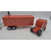 Image 8 : LARGE METAL TRACTOR TRAILOR RIG MAD BY ERTLE - SCHNEIDER TRANSPORT  16 X 9 X 5  EXC CONDITION