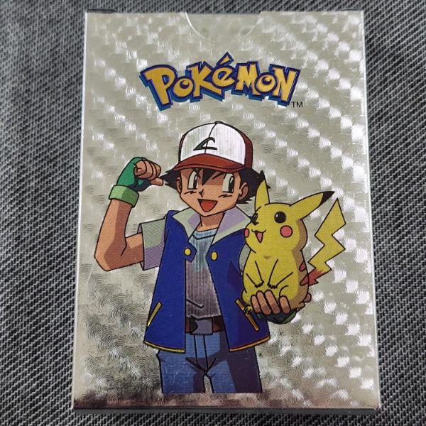 BOX FULL OF SILVER FOIL POKEMON TRADING CARDS ~ UNIQUE & FAN MADE ARTS!