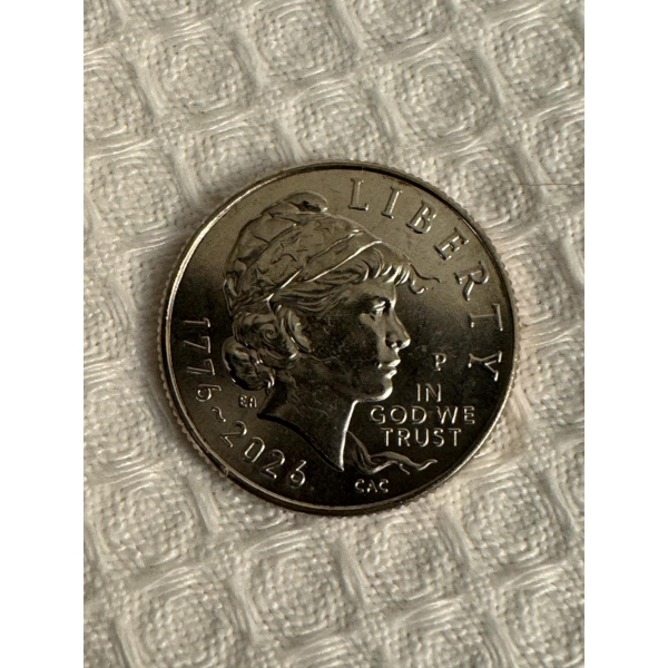 2026 United States "LIBERTY OVER TYRANNY" Dime - Early Release - World's Fair of Money - Brilliant