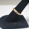 Image 2 : 14K Yellow Gold Band Ring - Size 5 - Total Weight: 3.7g