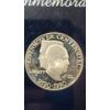 Image 2 : 1990 P Eisenhower Centennial Commemorative Proof 90% Silver Dollar In Acrylic Display