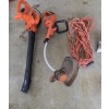 Image 1 : Louisville Home Pickup - Trimmer Group - Black & Decker As Shown - Blower, Trimmer, Ext Cord