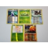 Image 1 : x5 Vintage Pokemon Trading Cards: Trainer Potion, Servine, Staravia, Deerling, Diglett