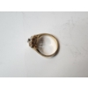 Image 4 : Beautiful 10K Gold Ring with Large Marquise, Baguette, and Round Diamonds - Size 7.5 - TW: 4.6g