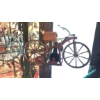 Image 2 : 2 Pc Group Carved Wood & Metal Antique Car & Motorcycle - Decorative Collectibles - See Pics