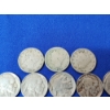 Image 2 : Lot of 8 Assorted U.S. Nickels: Buffalo and "V"