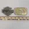 Image 2 : Harley-Davidson Bar And Shield Along With Forged Industrial Oilfield Belt Buckles