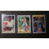Image 2 : (7) Baseball Cards - Johnny Bench, Frank Thomas, Randy Johnson, Jim Thome, Derek Jeter, and More