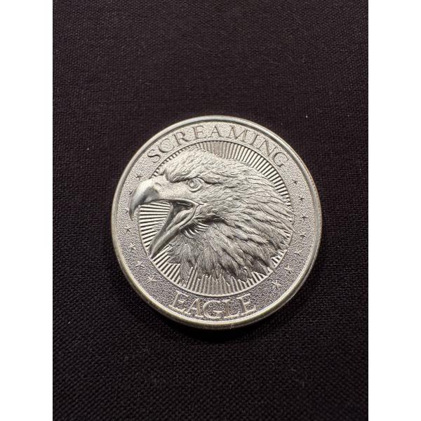 Incredible Screaming Eagle 1-1/2 Troy Ounce .999 Fine Silver Coin - Mint Condition