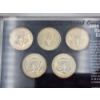Image 4 : JFK Half Dollar Collection: 1965, 1966, 1967, 1968, 1968 - 40% Silver FV: $2.50