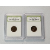 Image 1 : 2 INB 1920 Early Lincoln Cents 